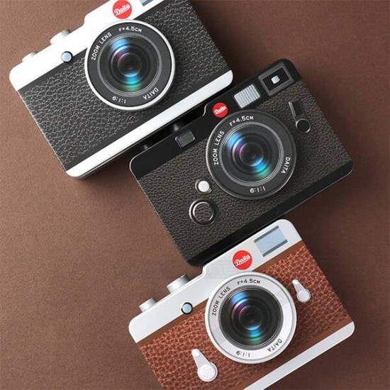 Daita Camera Tin Box Milk Chocolate