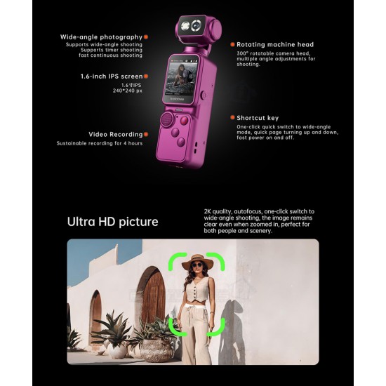 Kalobee Pocket 4 Handheld Digital Camera