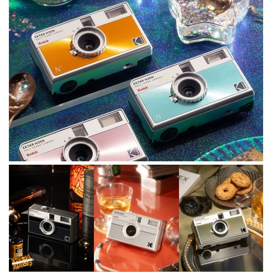 Kodak Ektar H35N Half Frame Camera + FREE Battery