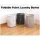 Foldable Fabric Laundry Basket