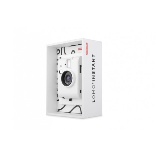 Lomo'Instant (White) +FREE Closeup Lens +FREE Extra Color Gel +FREE Strap