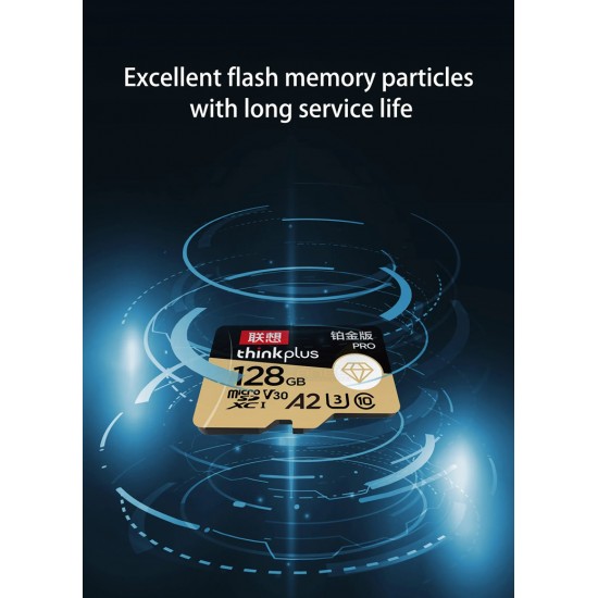 Lenovo Thinkplus Platinum Pro MicroSDXC MicroSD U3 32GB / 64GB / 128GB / 256GB / 512GB High Speed Memory Card