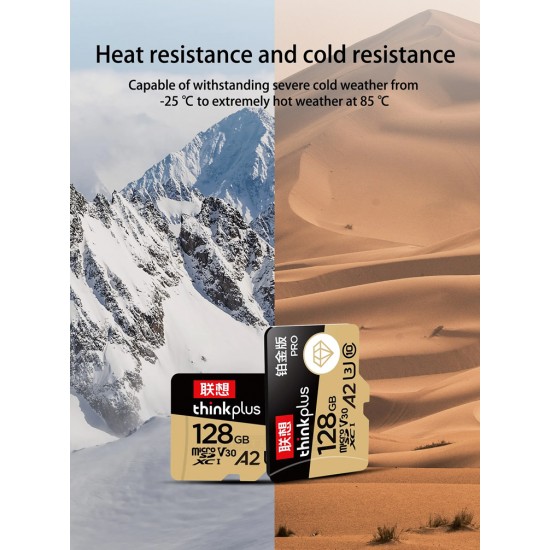 Lenovo Thinkplus Platinum Pro MicroSDXC MicroSD U3 32GB / 64GB / 128GB / 256GB / 512GB High Speed Memory Card