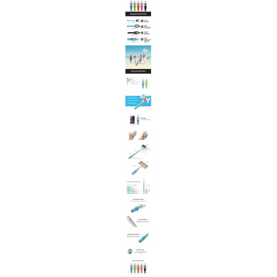 Mini Monopod Selfie Stick