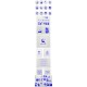 Blue Thermal Paper (3 Rolls) For Paperang / Comicam / Peripage / Receipt Printer