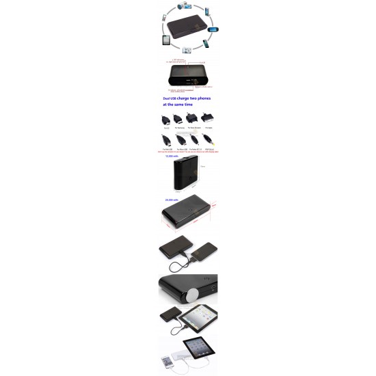High Capacity Powerbank Portable Battery Charger