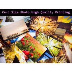 Card Size Photo High Quality Printing