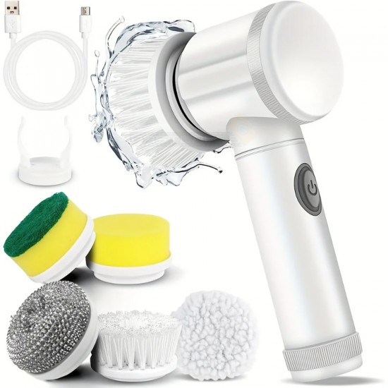 Rechargeable Electric Spin Scrubber