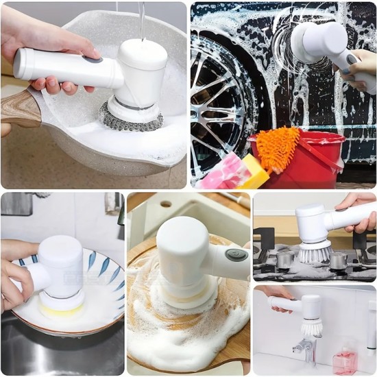 Rechargeable Electric Spin Scrubber