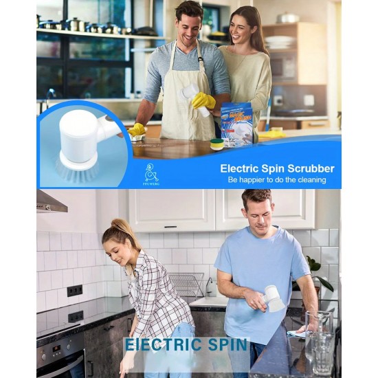 Rechargeable Electric Spin Scrubber
