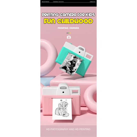 Thermal Print Instant Camera