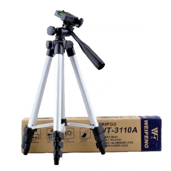 Weifeng WT-3110A Portable Lightweight Tripod + FREE Phone Holder