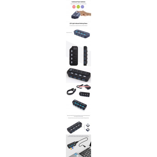 4 Ports USB 3.0 Hub