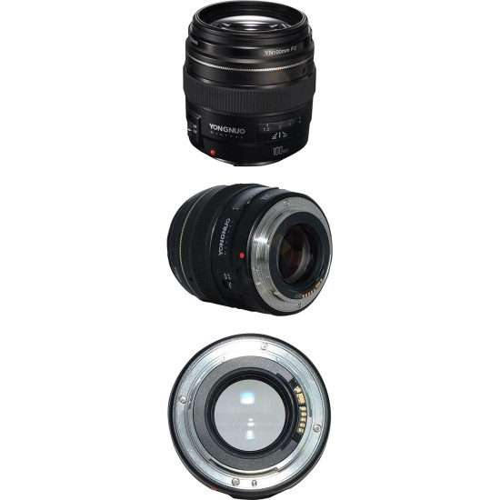 Yongnuo YN 100mm f/2 Lens For Canon EF Mount